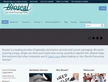 Tablet Screenshot of biosealnet.com